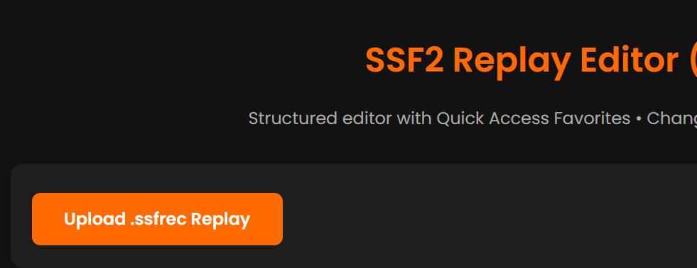 SSF2 Replay Editor Tool Preview